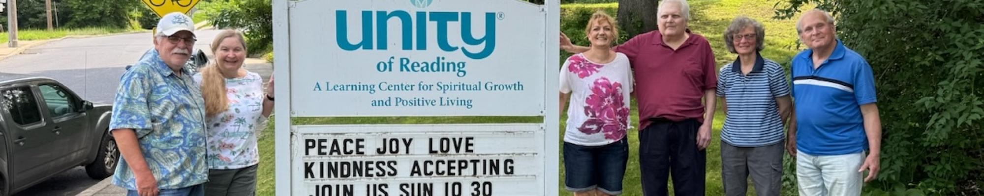 Some members of Unity of Reading